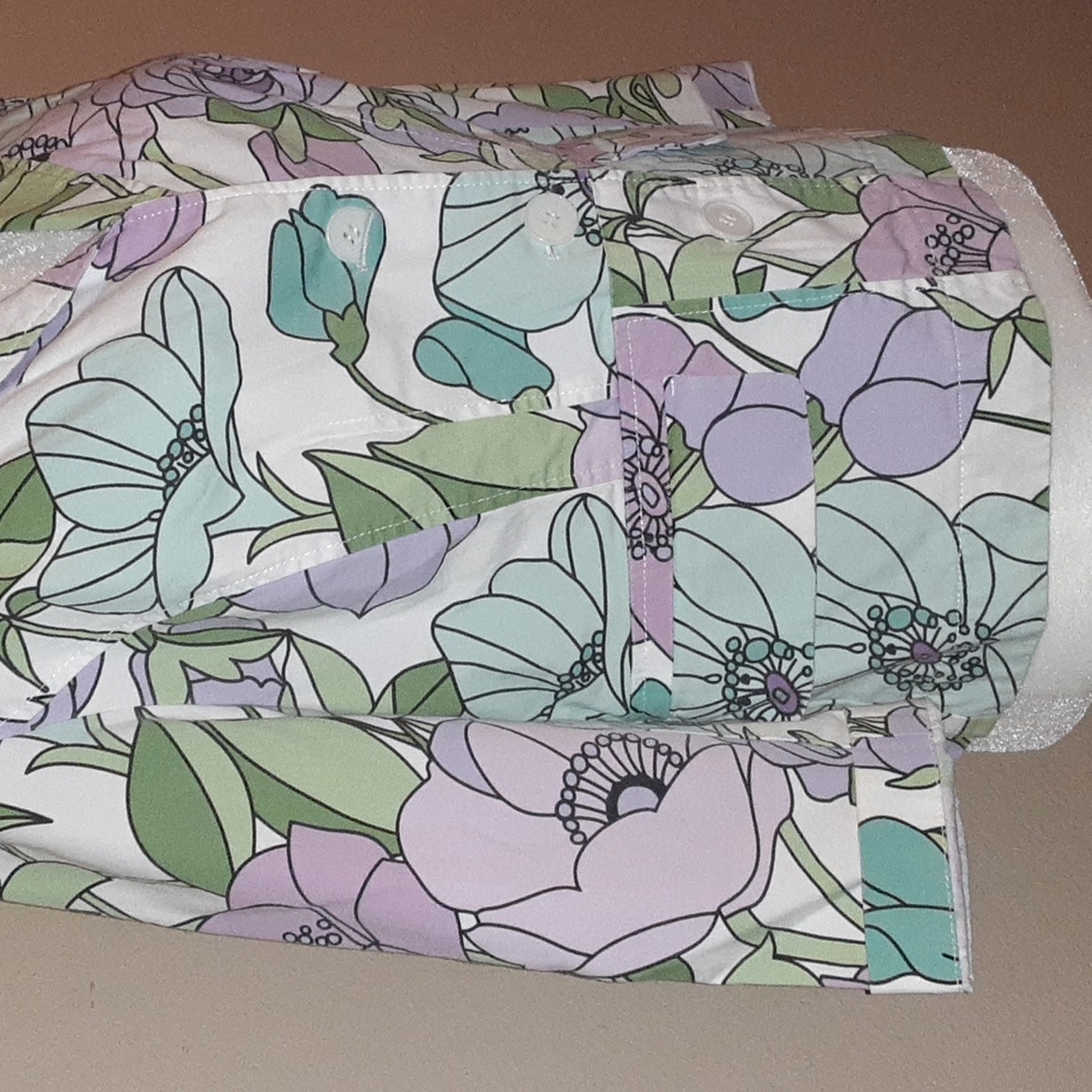 ANN TAYLOR LOFT: Floral Jacket - Stretch 10 - Picture 3 of 6